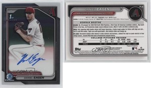 2024 Bowman Draft Chrome Prospect Auto Daniel Eagen #CPA-DE Auto