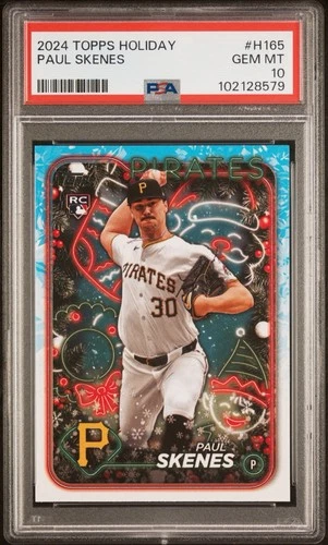 2024 Topps Holiday - Paul Skenes #H165 (RC) PSA 10