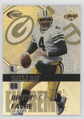 1999 Collector's Edge Fury Extreme Team Brett Favre #E6 HOF 0u7