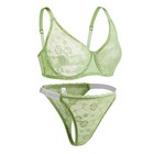 New Womens Lingerie Bras Set Sexy See Through Lace Brassiere Underwear Suit BHS