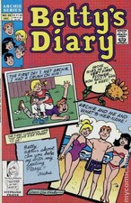 Betty's Diary #38 FN- 5.5 1990 Stock Image Low Grade