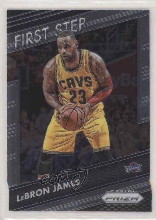 2016-17 Panini Prizm First Step LeBron James #6 8dy