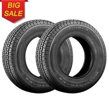 Set Of 2 Mastertrack Un203 St21575r14 6ply 102n Load C Trailer Tires 215 75 14