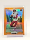 JAYDEN DANIELS 2024 PRIZM DECA ORANGE ROOKIE RC /49 #295 COMMANDERS Q7762