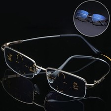 Gafas Bifocales, Presbicia, Gafas De Lectura, Bloqueo De Luz Azul, Antirreflejo.