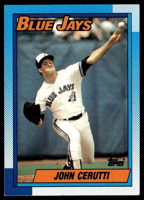 1990 Topps John Cerutti Toronto Blue Jays #211