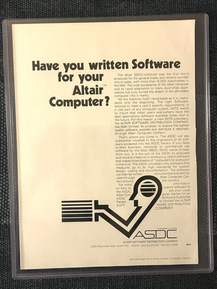 Apple 1 Computer Advertisement, Very Rare 1976 Authentic magazine Ad Steve Jobs - Image 2 of 4