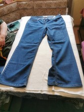 Damen Jeans Stretch John Baner Größe 44 Schlaghose