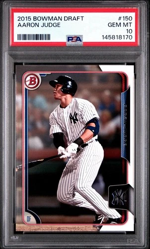 2015 Bowman Draft Aaron Judge #150 Rookie Card PSA 10 Yankees