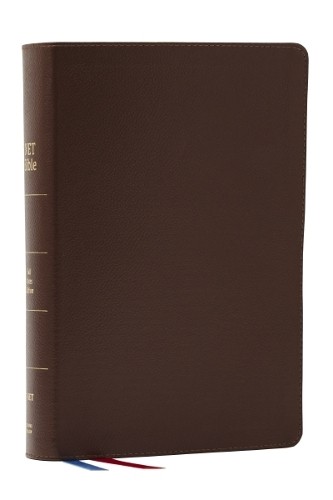NET Bible, Full Notes Edition (NET, Brown Genuine Leather, Co... - 9781400337279