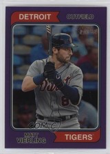 2023 Heritage High Number Hot Box Chrome Purple Refractor Matt Vierling 14dq
