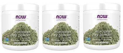 European Clay Powder Facial Mask for Deep Cleansing 14 Ounce ****3 PACK*****