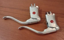 New Old Stock Bicycle Dia-Compe Brake Levers Silver Color
