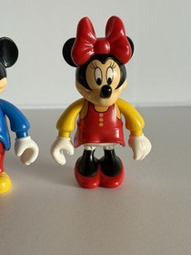 Lego 4165 Figures Minnie&rsquo;s Birthday Minnie And Mickey Mouse Figures Set Of 2 EUC