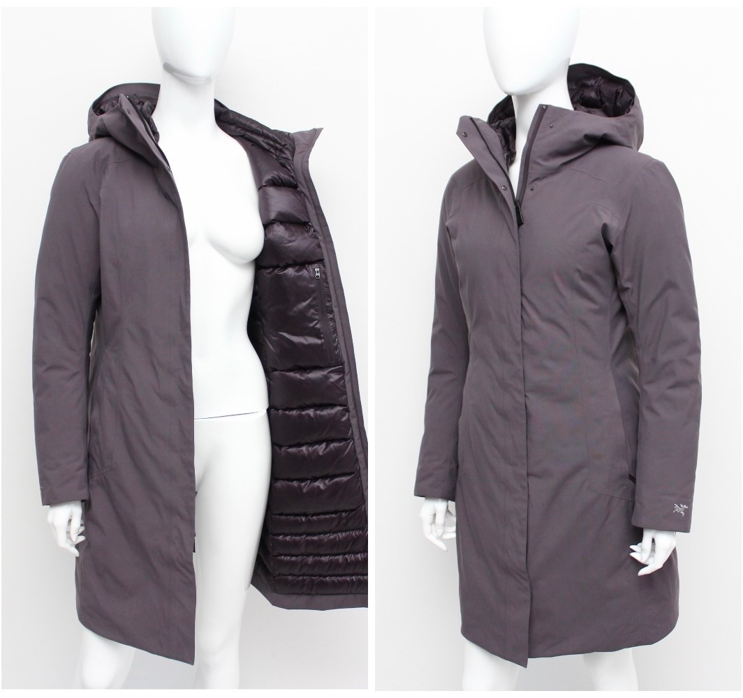 Women's ARC'TERYX Centrale Parka Gore-tex Down Puffer Jacket Coat