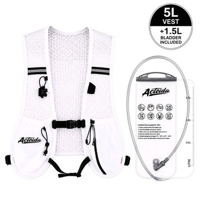 5L Trinkrucksack Laufweste 1,5L Trinkblase Marathon Radfahren Wandern
