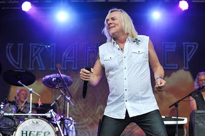 Bernie Shaw of Prog Rock band Uriah Heep performs the second day o- Old Photo 4