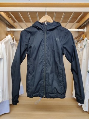 The North Face Regenmantel Jacke Damen Gr. Small Navy Wasserdicht Freizeit Reißverschluss Kapuze