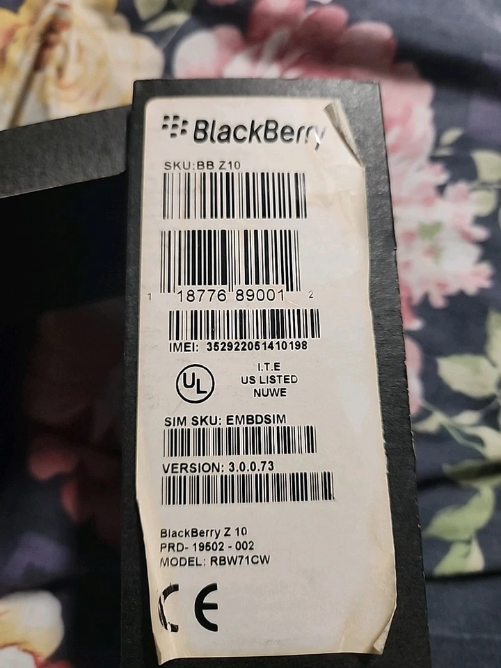 Blackberry Z10 16gb Desbloqueado Probado Funcionando Foto 4 de 4