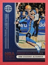 2024-25 NBA Hoops Basketball #11 Shai Gilgeous-Alexander Frequent Flyers Insert