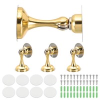 4 StüCk Magnetische TüRstopper Edelstahl TüRstopper Goldton