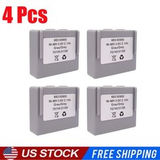4-X 2750mAh 68301000 Remote Control Ni-MH Battery For Hetronic 68300900 3.6V