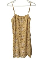 American Eagle Floral Slip Dress Boho Cottagecore S Tie Back