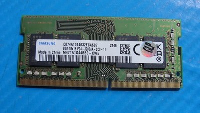 Dell 7620 2in1 Samsung 8GB 1Rx16 PC4-3200AA Memory RAM SO-DIMM M471A1G44BB0-CWE