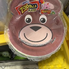 Zoo Pals Hefty Paper Plates Party Edition 2023