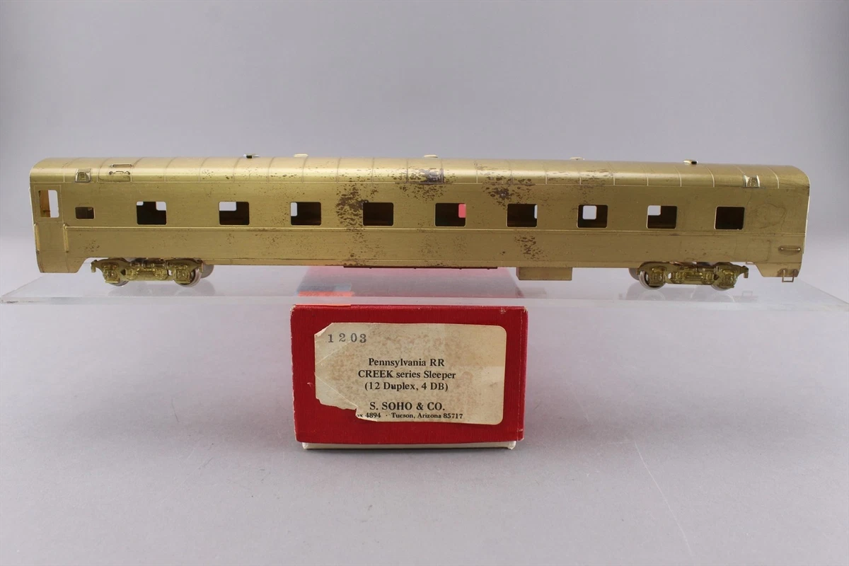 SOHO Brass HO Model Railroad Passenger Cars for sale | eBay