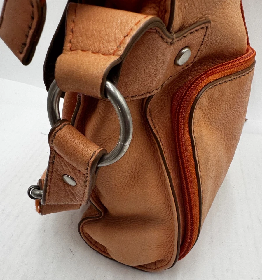 Fossil Long Live Vintage Maddox Women's Handbag Brown Leather Crossbody Bag - Image 4 of 4