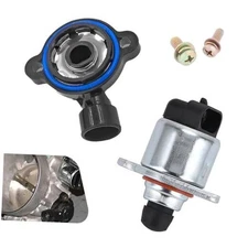  2 PCS Throttle Position Sensor Idle Air Control Valve Sensor Kit, Repair 
