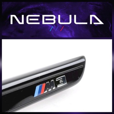 Original BMW M3 F80 Glanz Schwarz Seitenflügel Kotflügel Verkleidung Paar 51712356980 /81 Neu