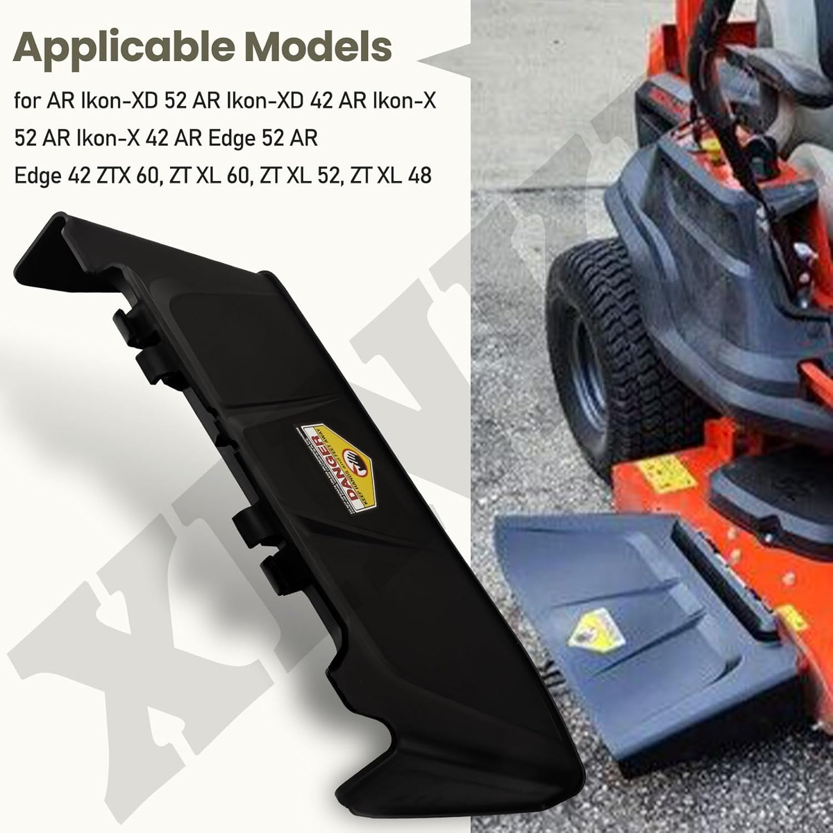 04795000 Side Discharge Chute Compatible with Ari-Ens & Gravely