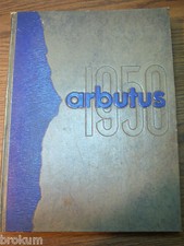 ORIGINAL 1950 ARBUTUS INDIANA UNIVERSITY YEARBOOK BLOOMINGTON INDIANA