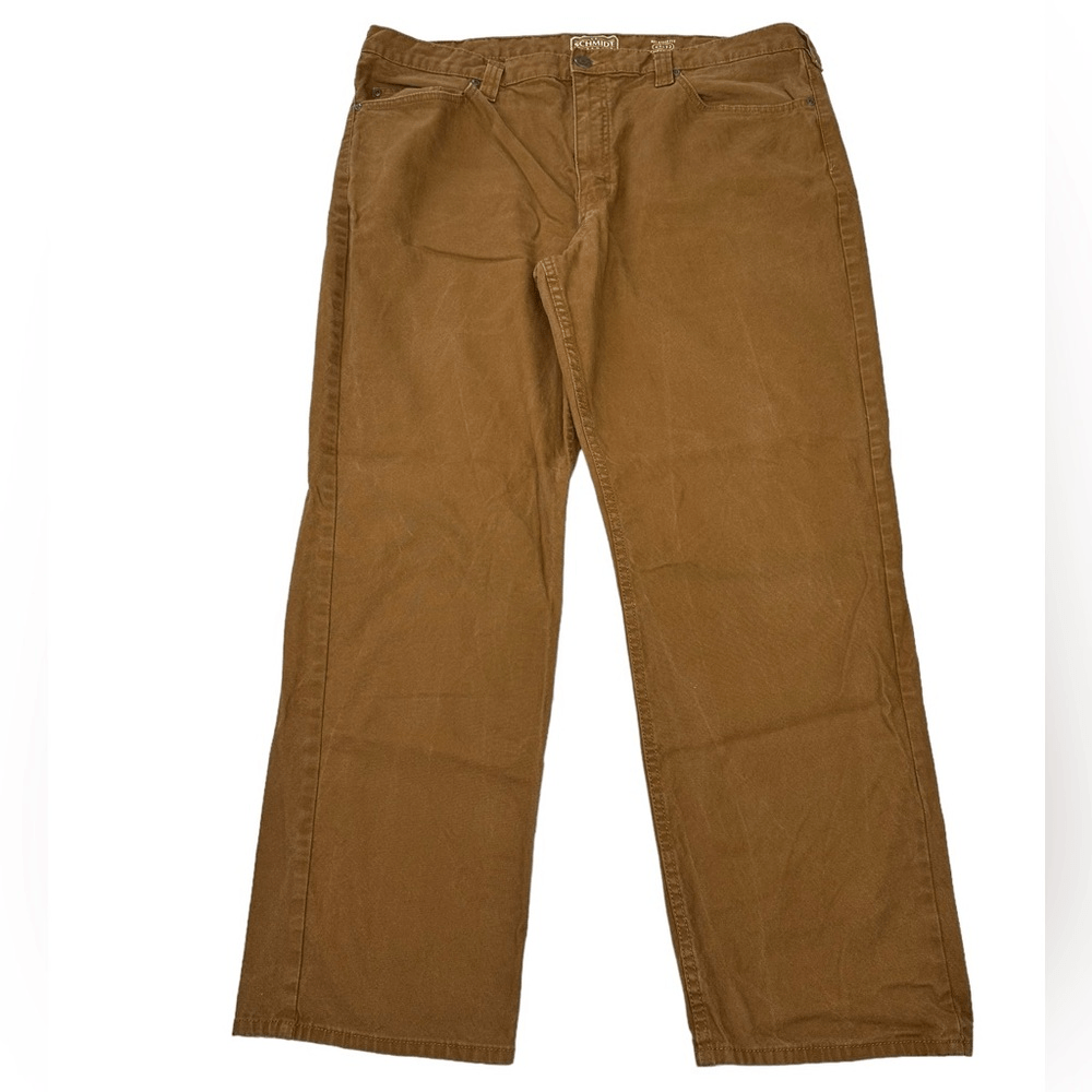 C.E. Schmidt Workwear Relaxed Fit Comfort Utility Pants Tan Jeans