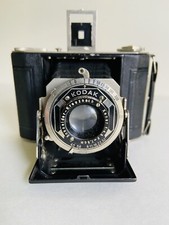 Vintage Kodak Duo Six-20  Art Deco  Model Folding Camera, Nagel-Werke Factory.