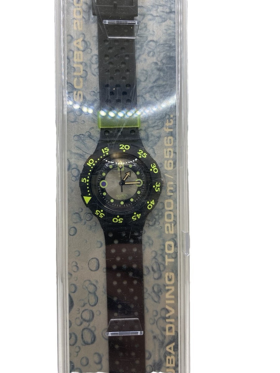 Swatch SCUBA 200暗所で光る超珍品 Swatch SCUBA 200暗所で光る超珍品 Swatch SCUBA 200暗所で光る