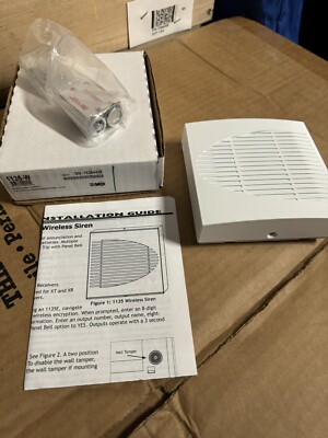 DMP 1135-W Wireless Siren New In Box, Comparable W Interlogix Systems 
