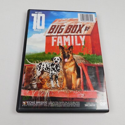 Big Box Family Movies 2 DVD 2016 Gulliver's Travels Little Heroes