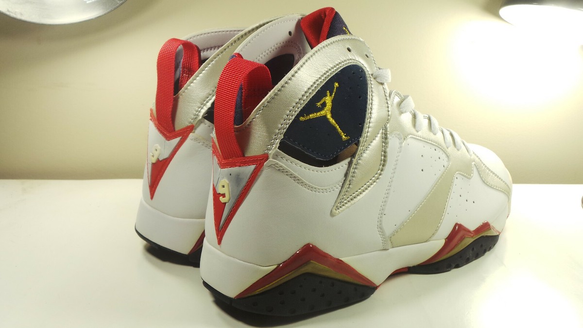 DS 2004 NIKE AIR JORDAN 7 VII 304775 171 OLYMPIC 10.5 I III XI 1 3