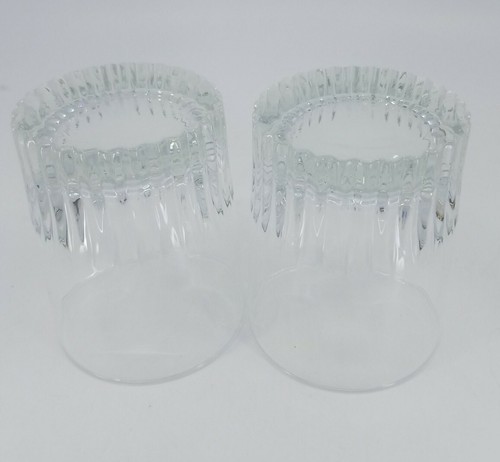 2 Crisal Crystal Cut Glass~10 oz. Old Fashioned Whiskey Glasses~Portugal - Picture 5 of 5