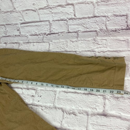 Gap Corduroy Pants Teens Junior Stretch Low Rise Wide Leg Button Ankle Size 1 - Picture 8 of 12