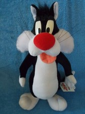 Vintage 1994 Applause Looney Tunes Plush Sylvester 16" With Tag