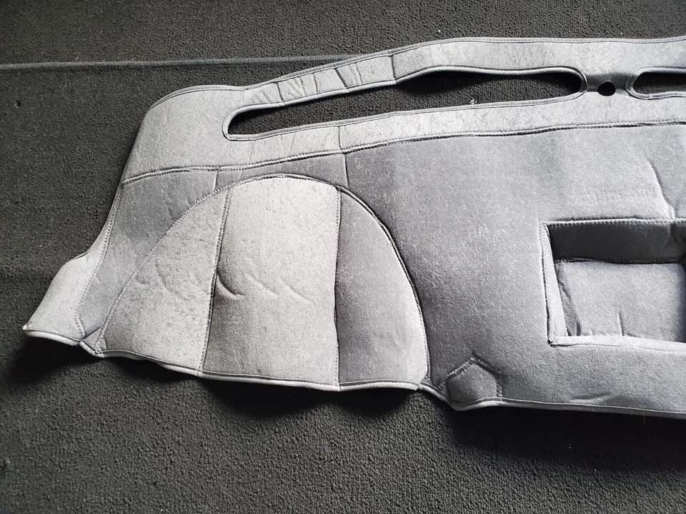 COVERKING 2015-2018 FORD F150 PAINEL CAPA TAPETE PAINEL ALMOFADA CAMURÇA CARVÃO NOVO  - Imagem 3 de 4