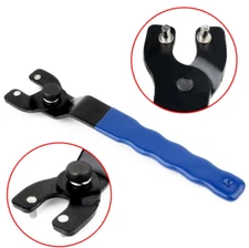 Adjustable Angle Grinder Wrench Key Pin Spanner Plastic Grip Handle Pin Wrench 