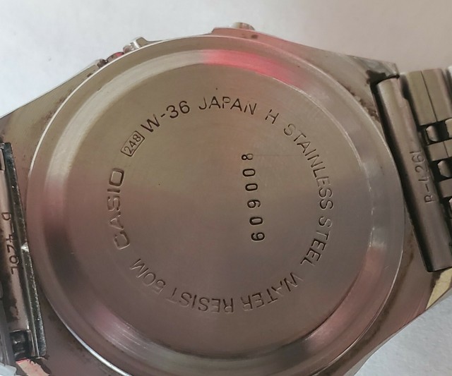 casio marlin w 36