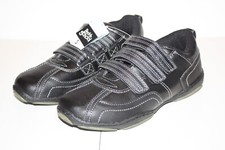 Boys "Tesco's - Boys Rule" Black School Shoes / Trainers - UK 5 - New with Tags