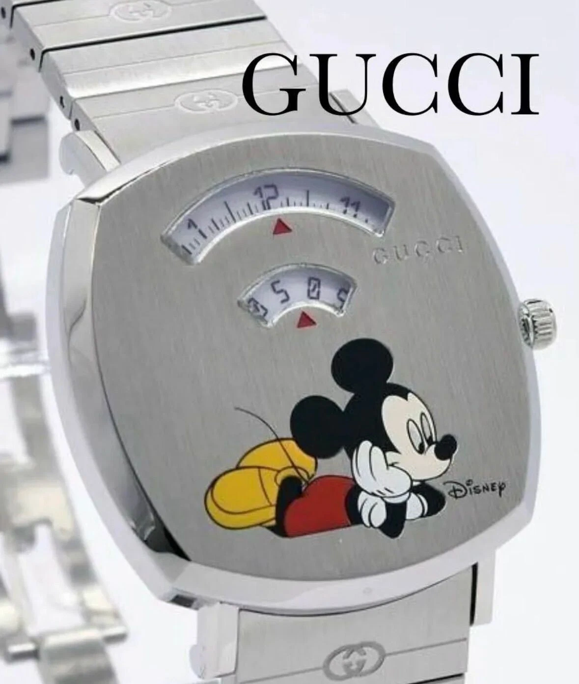 Montre GUCCI Quartz SLV 157.3 Grip Disney Collaboration