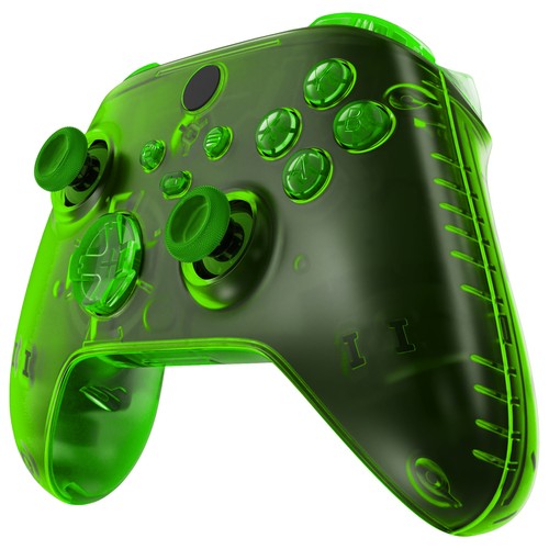 For Xbox Series X|S Faceplate & Back Shell Grips Cover Buttons Clear Replacement - Picture 19 of 46